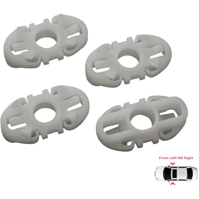 BWR5030 Jeu de 4 pièces de guides coulissants et mâchoires de pivot pour lève-vitre Ford Transit MK5 6 7 EY FY TT9 1994-2014