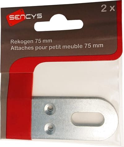 SENCYS rekogen | 75 mm | verzinkt staal | 2 stuks
