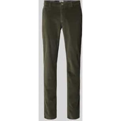 Slim fit corduroy broek met achterzakken, model 'Fabio'