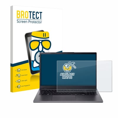 BROTECT - Screenprotector voor Acer Aspire 15 A15-51 - Folie Beschermfolie Beschermglas matte