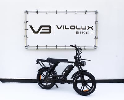 Vilolux® Fatbike electrisch - Fatbike C80 - ZWART - Achterzit - Voorrek - Legaal - Rijklaar geleverd - Niet opvoerbare fatbike - 2 Jaar garantie - Hydraulische remmen - Alarm - Telefoontasje - Full Color LCD display