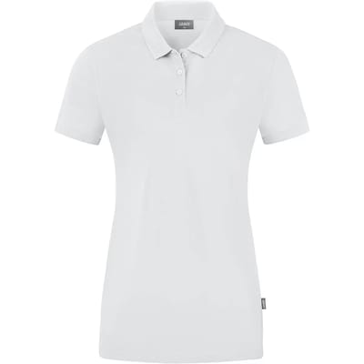 Jako Doubletex Polo Dames - Wit | Maat: 34