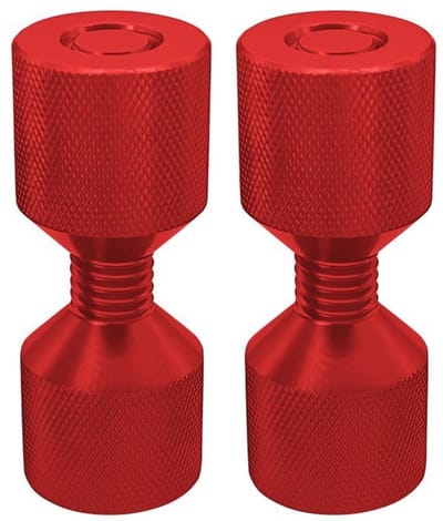 Set van 2 Flensuitlijnpennen van Aluminium voor Precisie Flensuitlijning, Geschikt voor 1-1/8 Inch Buisverbindingen, Professioneel Gereedschap voor Installatie en Onderhoud