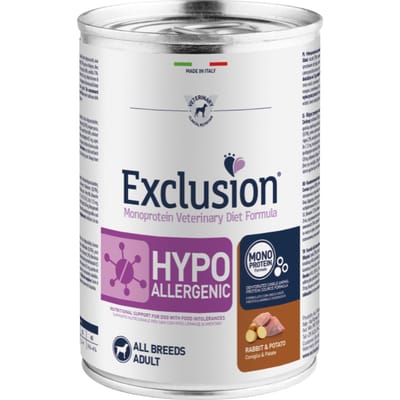 6x400g Konijn & Aardappel Exclusion Diet Hondenvoer