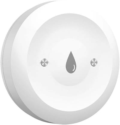 Waterlekdetector - Vochtsensor Alarm - Huishoudelijke Beveiliging - Draadloze App Meldingen - IP66 Waterdicht - Wit