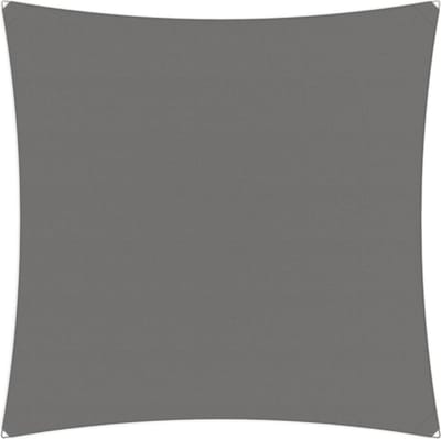 Compleet pakket: Umbrosa Ingenua schaduwzeil vierkant 3x3 m solidum grey met bevestigingsset en buitendoekreiniger