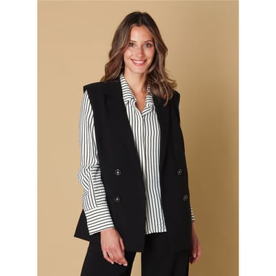 IVY BEAU Sien Tops - Black - maat 36