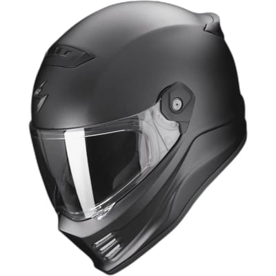 Scorpion Covert FX Solid Mat Zwart Integraalhelm - Helm