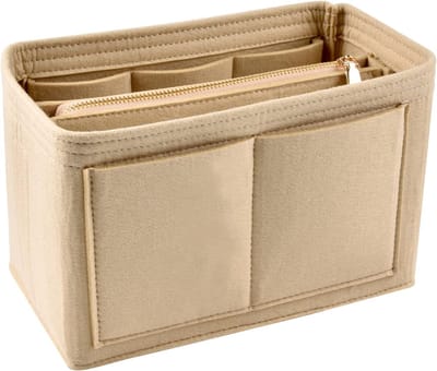 Famanu – Vilt Tas Organisatoren Handtas Accessoires Vrouwen Purse Insert Organizer Tas Cosmetische Opbergtas Liner Pouch