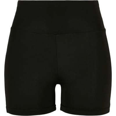 Urban Classics Recycled High-waist Cycling Hot Dames Hot Pants - zwart - XS