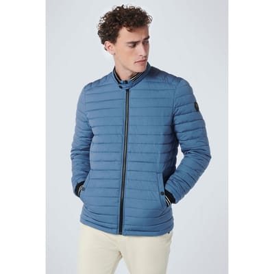 No Excess Jacket Short Fit Padded Blue Größe: S | Leichte Jacken Outlet | Herren | Blau
