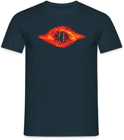 The Lord Of The Rings Het Grote Oog Van Sauron T-Shirt Heren