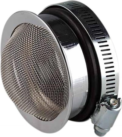 tun'r horn luchtfilter voor dellorto sha 15/15 chroom carburateur Ø 60mm nieuw