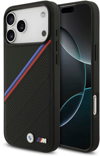 BMW Back cover voor Apple iPhone 17 Pro Max in de kleur Zwart