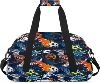 Sport Duffel Tas - Weekendtas Overnachtingstas - Reizen Gym Yoga - Scheurvast Polyester - 24L Capaciteit - Kleurrijk