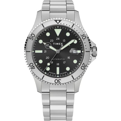Timex Navi TW2Y15300 Horloge - Staal - Zilverkleurig - Ø 41 mm