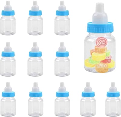 Dailygoods- Snoepdoos - 12 Stuks - Mini Plastic Snoepdoos - Voedselveilig Kunststof - Draagbaar Design - Waterdicht - Feestbenodigdheden - Candybox
