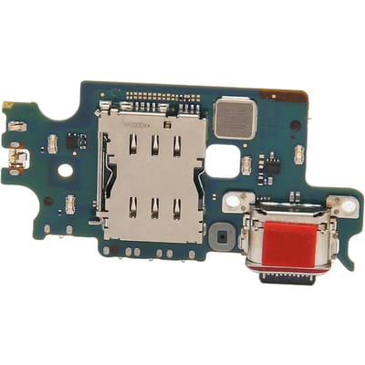 Connecteur de station d'accueil pour Samsung Galaxy S22 Plus S906B N Version UE Câble flexible de port de charge USB-C pour téléphone beige