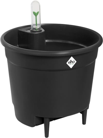 Elho Self-watering Insert 13 - Watermeter voor Bloempot - Ø 13.04 x H 11.55 cm - Living black