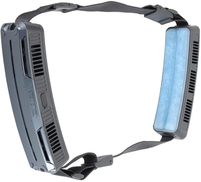 Allecto - Tailleventilator - Draagbare Ventilator - 5,5 Uur Werktijd - Persoonlijke Ventilator - Koeling - Voor Binnen en Buiten
