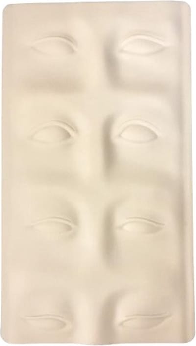 3D Permanente make-up oefenhuid voor de ogen en wenkbrauwen. 3D Oefenhuid Ogen en Wenkbrauwen