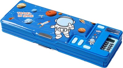 Multifunctionele Pop-up Etui voor Jongens en Meisjes - Leuke Cartoon Pennenbox en Schoolbenodigdheden