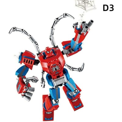 28cm Marvel anime Avengers Captain America Iron Man: 120 STUKS/stuk bouwsteen speelgoed verjaardagscadeau voor kinderen 120PCS