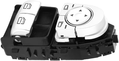 Dailygoods - Voordeur Raam Schakelaar - Elektrische Ruitbediening - Vervanging voor Vito 447 448 - ABS - Schakelaar Kit - Hoge kwaliteit - Geschikt vo...