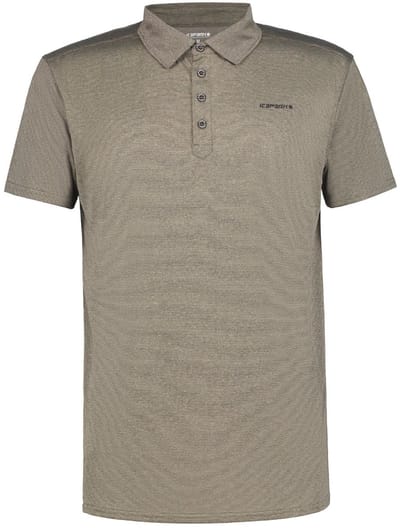 Ice Peak Bridgton Wandelpolo Heren Bruin S