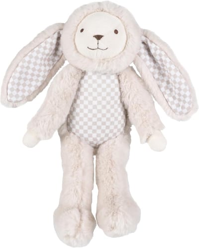 Konijnen knuffel - Pluche dier - Knuffelen en spelen - Superzacht materiaal - 26 cm - Grijs