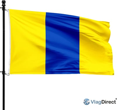 Gemeente Dour vlag - 90 x 150 cm.