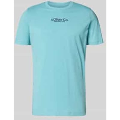 regular fit T-shirt van puur katoen