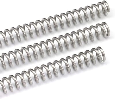 Veer Pinnen - Compressie Veren - Industrieel Gebruik - Roestvrij Staal - 4x30x305mm - Metaal