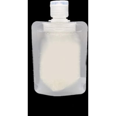Pochettes vides rechargeables pour lotions cosmétiques, shampoings, bec verseur en plastique, conteneurs d'échantillons pliables pour gray