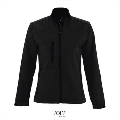 SOL'S Women´s Softshell Jacket Roxy L863 - Black - S