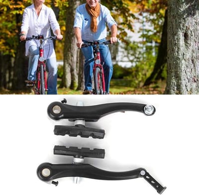 Fiets V-remmen - V-Brake Fietsremmen - Fiets Veilig Remmen - Aluminium Remset - 1 Paar - Zilver