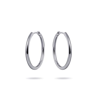 Maxi Polished Hoop Earrings