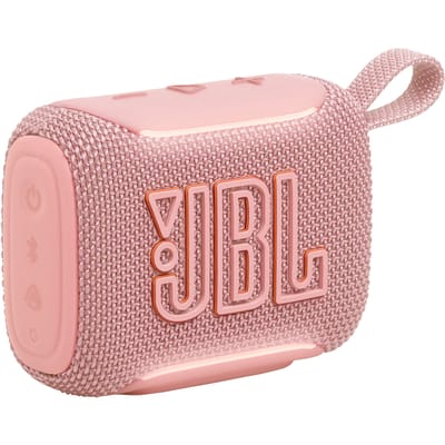 JBL Go 5 - Draadloze Bluetooth Mini Speaker – Voor Onderweg en Thuis – Sfeerverlichting - Draadloos Muziek Box – Boxje - 10 uur - IP68 - Waterdicht - Roze