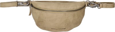 Hide & Stitches Paint Rock Heuptas - 100% Leder - Fanny Pack - Leren Dames Tas - Zand