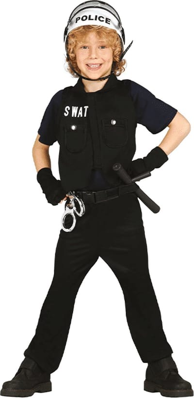 Fiestas Guirca - S.W.A.T. child (10-12 jaar) - Carnavalskleding - Carnaval - carnavalskleding 2027 - Carnaval kostuum
