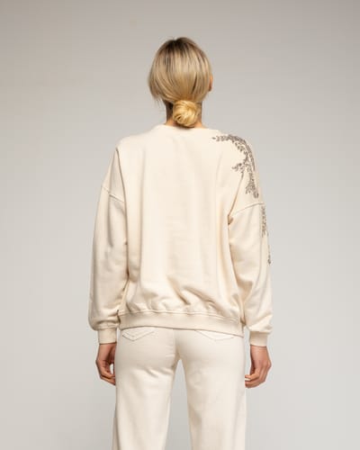 Sweater met pailletten