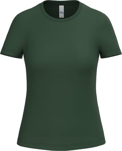iDeal Basic Brand iDeal190 dames T-shirt IB321 - Ideal Forest Green - XL