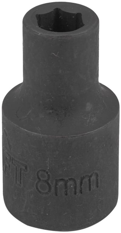 Forcekraft FK Serie - Dopsleuteldop - 1/2" - 8mm - 6-kant