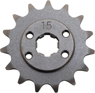 versnellingsbak tandwiel p2r voor motorfiets derbi 50 gpr 1997 tot 1999 15 tanden niet 420 nieuw