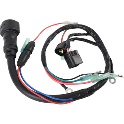 Buitenboordmotor 10P Kabelboomset 6888259017 voor 2T 50 75 85 pk Buitenboordmotor black