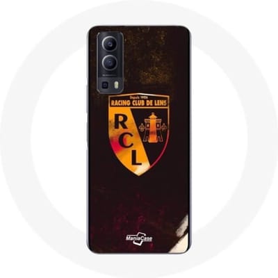 Vivo Y72 case rcl lens oranje zwarte achtergrond