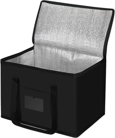 Koeltas 40 Liter - Grote Geïsoleerde Boodschappentas - Opvouwbare Thermotas - Koel- en Vriestas voor Boodschappen, Strand, Camping & Picknick