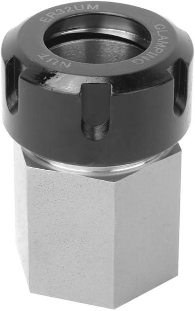 Dailygoods- ER32 Collet Blok - Snelle Opstelling - CNC Machines - Gehard Gereedschapsstaal - Door Gat - Hoge Productiviteit - Colletblok