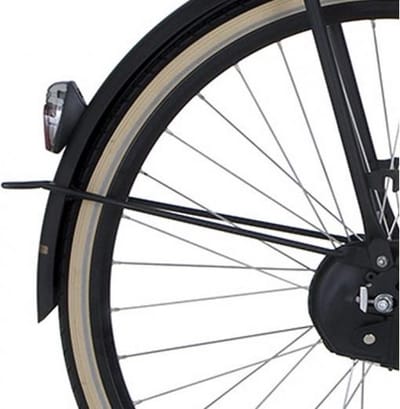 Cortina achter spatbord stang U1/U4 jet black mat