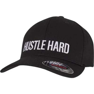 Mister Tee Hustle Wording- Flexfit -pet MT3275